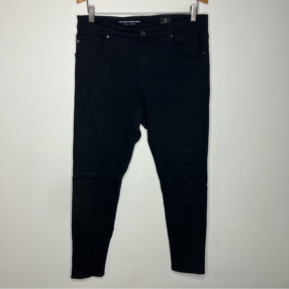 Adriano Goldschmied The Farrah skinny ankle black jeans size 31R - Picture 1 of 9
